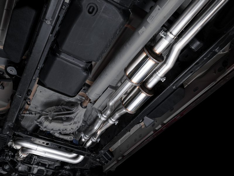 RAM 1500 Performance Exhaust - AWE Tuning - 0FG Catback Touring - Chrome Silver - `25-`27